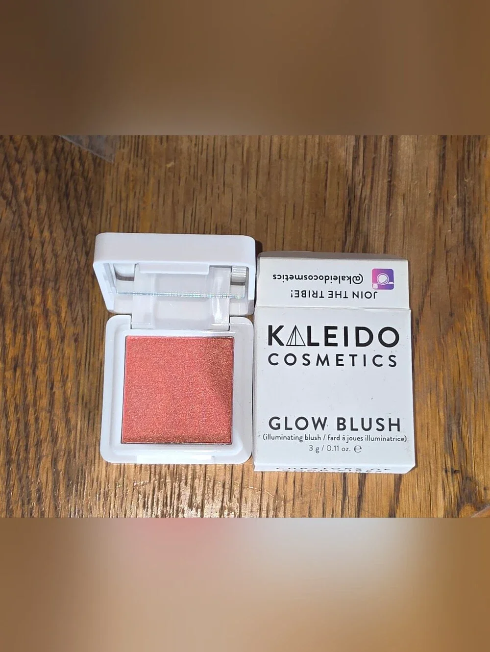 Kaleido Cosmetics Glow Blush — Rose Gold 0.11oz BNIB